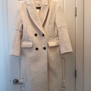 Topshop Cream Teddy Jacket